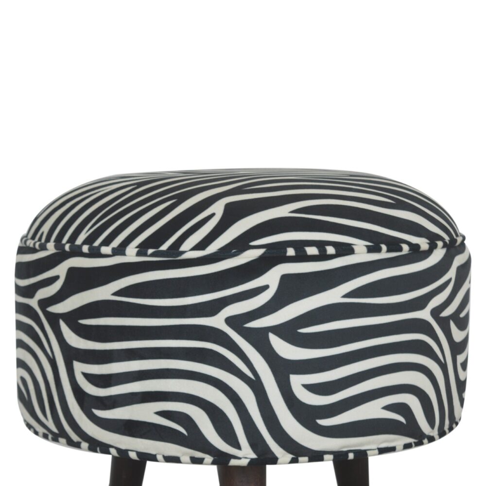 wholesale Zebra Nordic Style Footstool for resale