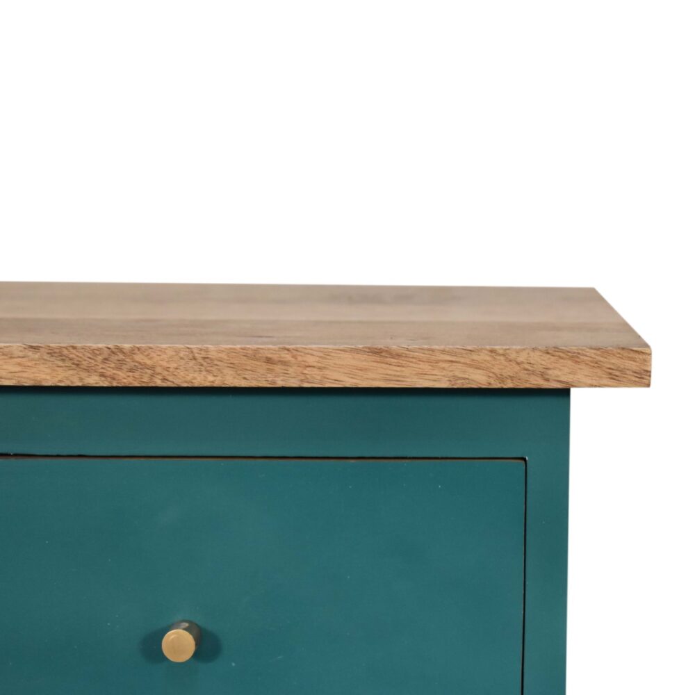 wholesale Teal Hand Painted Bedside for resale