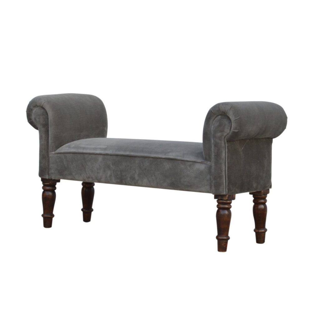 wholesale Grey Velvet Bench for resale