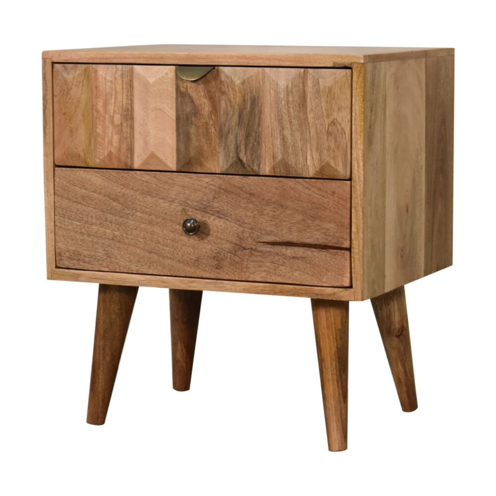 wholesale Oak-ish Prism Bedside for resale