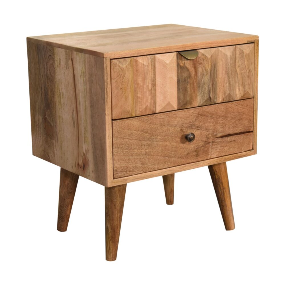 Oak-ish Prism Bedside dropshipping