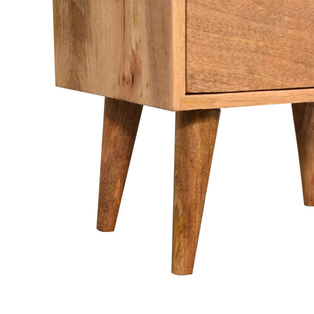 Oak-ish Prism Bedside for wholesale