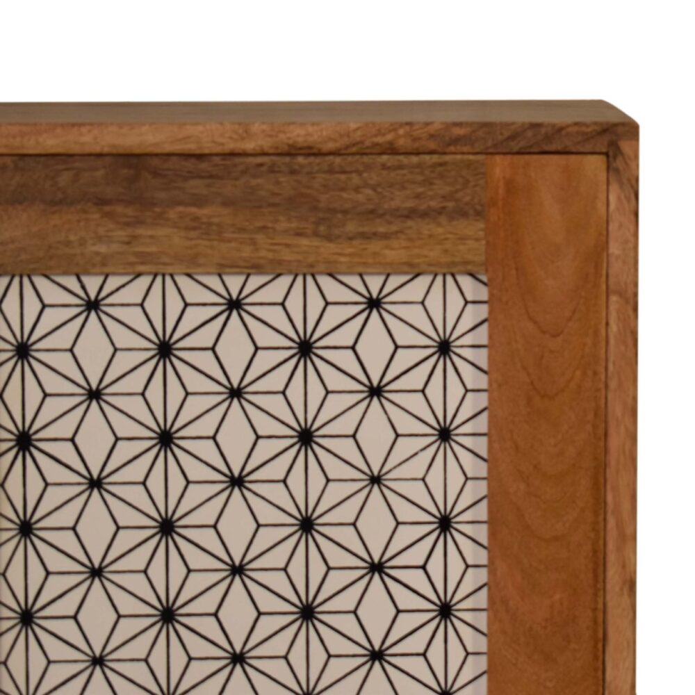 wholesale Geometric Screen Printed Cabinet for resale