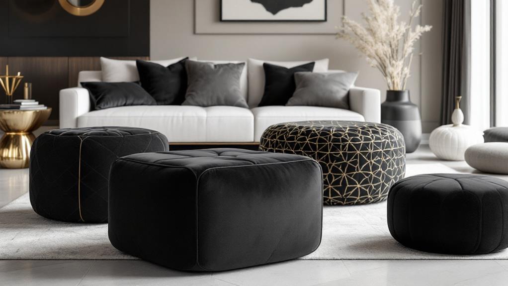 modern decorative seating option